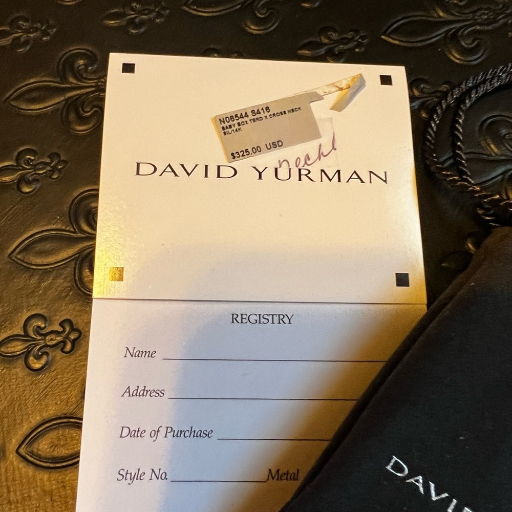 David Yurman Cross Necklace - Picture 6 of 7